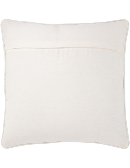 Coussin Carré Milano 45x45 en Coton Blanc Motif géométrique - 2