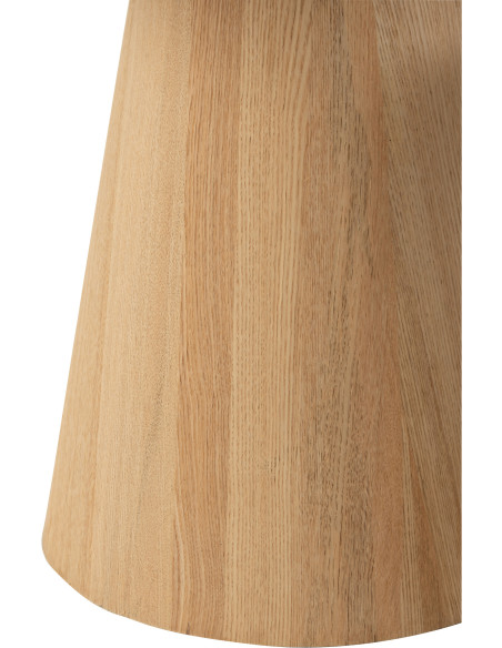 Table basse Gigogne Ronde en Bois Naturel Alba J-Line - 5