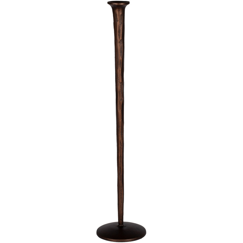 Grand Bougeoir moderne Hauteur 55 cm en Métal Bronze Sydney - 1