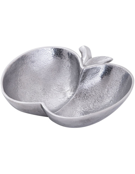 Vide poche original Pomme en Métal Argenté Vynora - 1