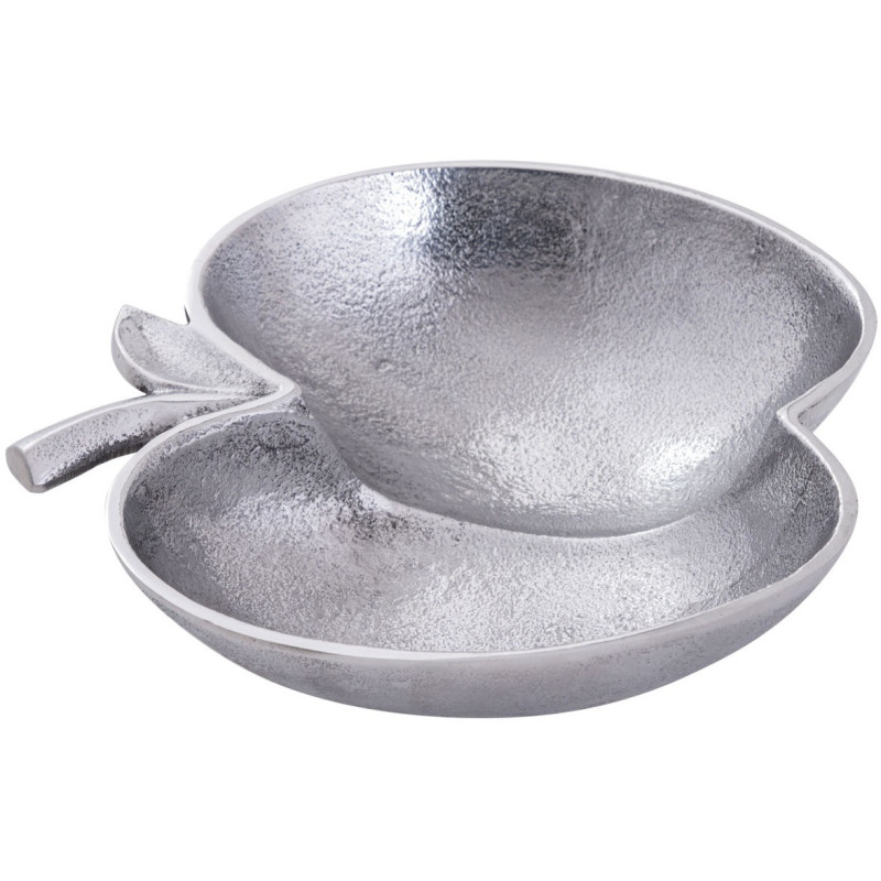 Vide poche original Pomme en Métal Argenté Vynora - 3