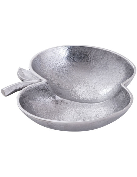 Vide poche original Pomme en Métal Argenté Vynora - 3