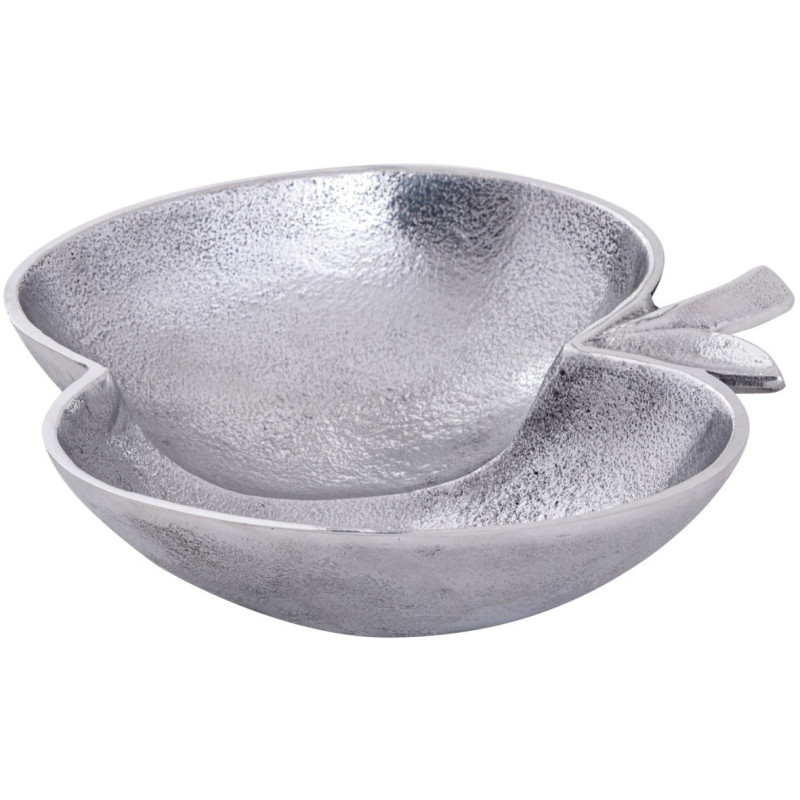 Vide poche original Pomme en Métal Argenté Vynora - 4