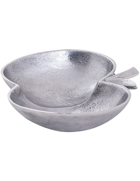 Vide poche original Pomme en Métal Argenté Vynora - 4