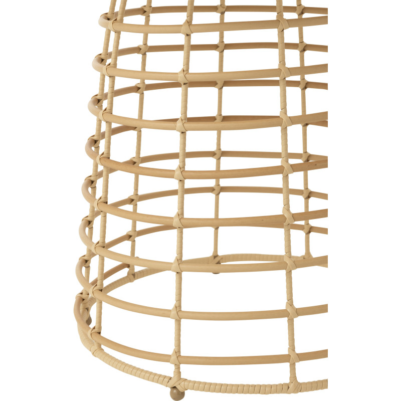 Table basse Gigogne Ronde en Bois Naturel Rahma J-Line - 5