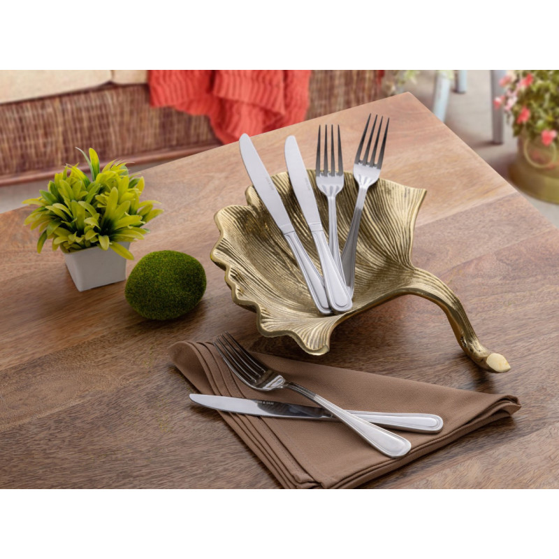 Vide poche vintage Ginkgo en Métal Doré Faylen - 5