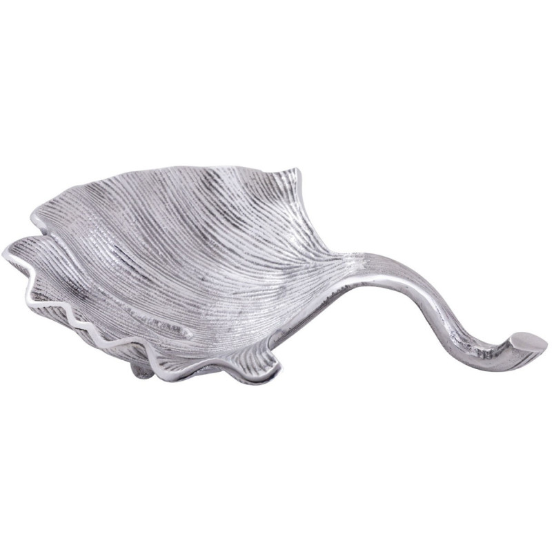 Vide poche vintage Ginkgo en Métal Argenté Faylen - 1