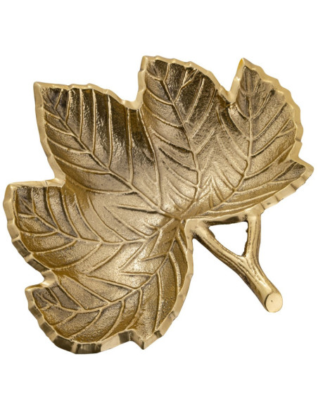 Vide poche original Feuille en Métal Doré Nyrial - 3