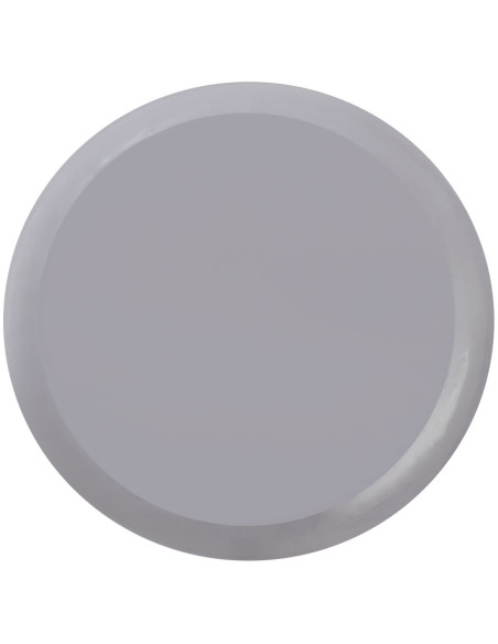 Table d'appoint moderne Ronde en Métal Gris Doré Sylrix - 5