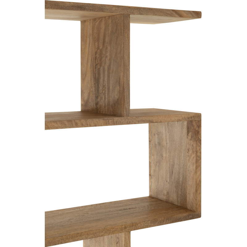 Étagère 6 niveaux en Bois de manguier Naturel Amélie - 8