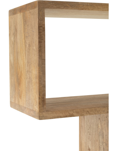Étagère 6 niveaux en Bois de manguier Naturel Amélie - 9