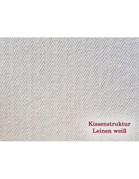 Chaise en Rotin Naturel Bois de pin massif Lin avec coussin Cardine - 20