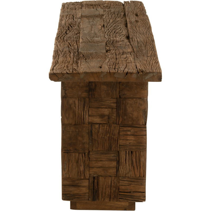 Console Rectangulaire en Bois Naturel Woody - 3