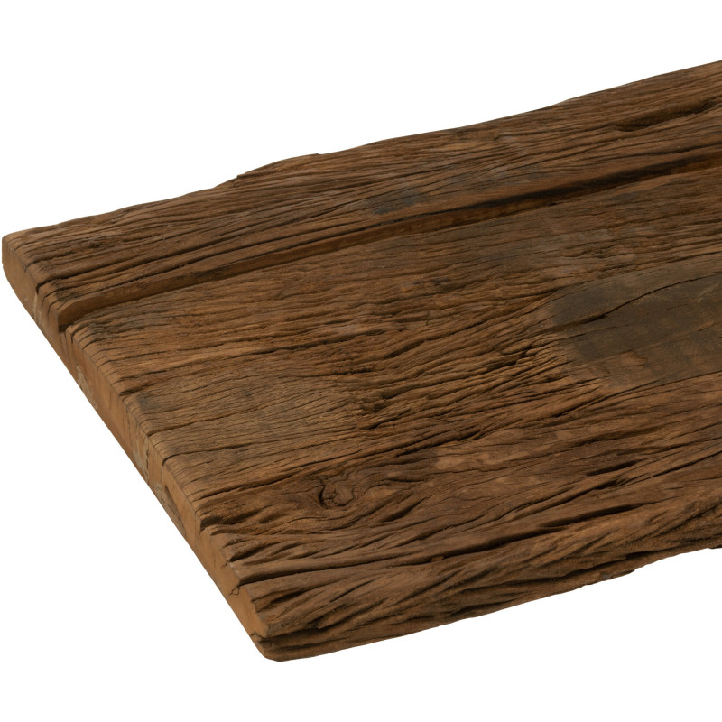 Console Rectangulaire en Bois Naturel Woody - 6