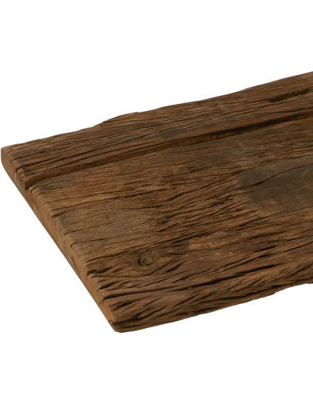 Console Rectangulaire en Bois Naturel Woody - 6