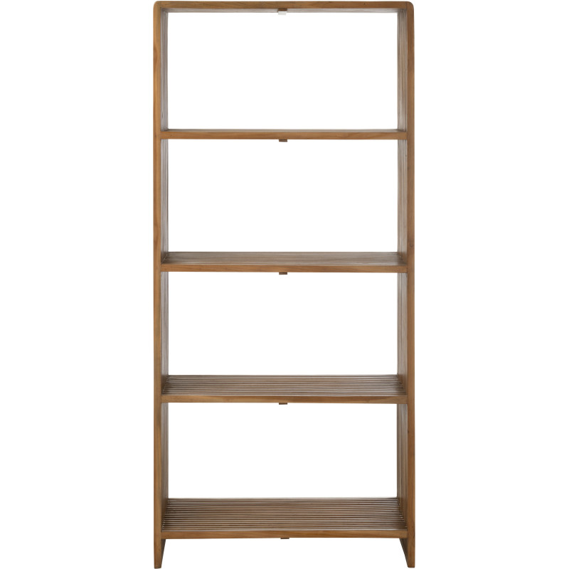 Étagère 5 niveaux en Bois de teck recyclé Naturel Octave - 2