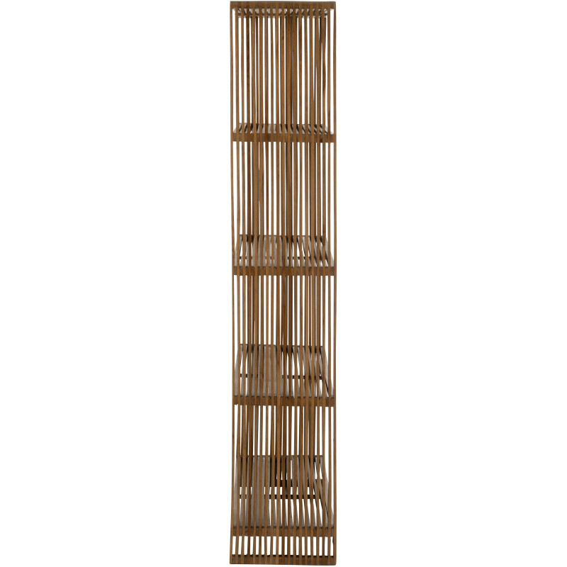 Étagère 5 niveaux en Bois de teck recyclé Naturel Octave - 3