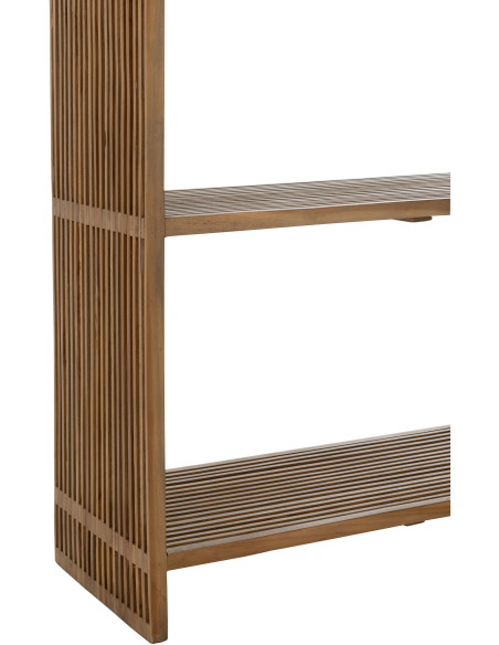 Étagère 5 niveaux en Bois de teck recyclé Naturel Octave - 4
