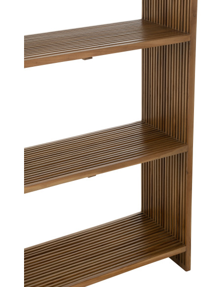 Étagère 5 niveaux en Bois de teck recyclé Naturel Octave - 5