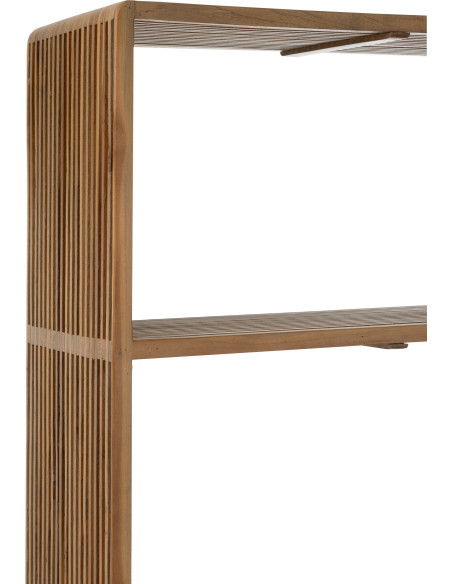 Étagère 5 niveaux en Bois de teck recyclé Naturel Octave - 6
