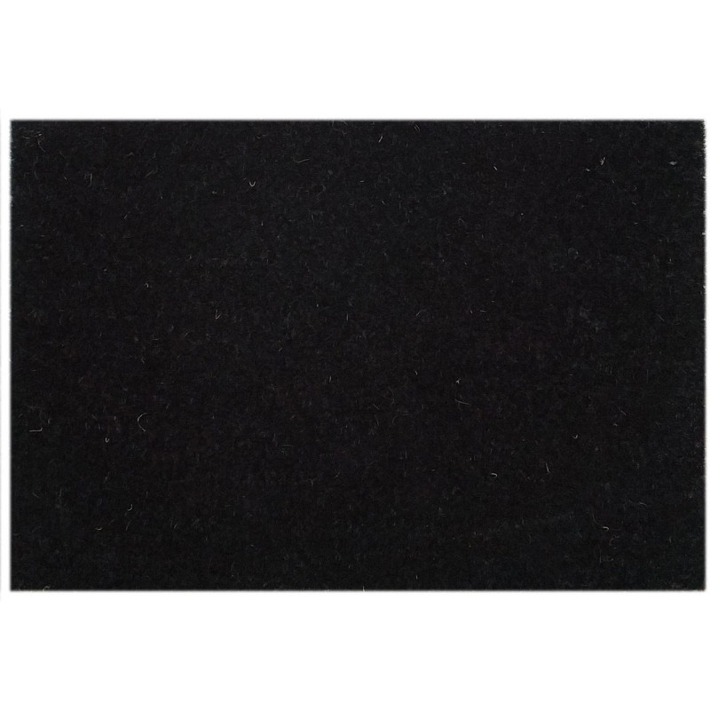 Paillasson extérieur Rectangulaire 60x40 en Fibre de coco Noir Vinyle antidérapant Jaka - 2