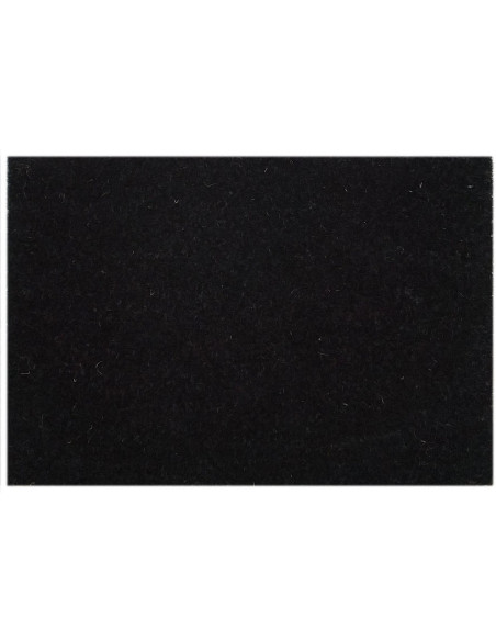 Paillasson extérieur Rectangulaire 60x40 en Fibre de coco Noir Vinyle antidérapant Jaka - 2