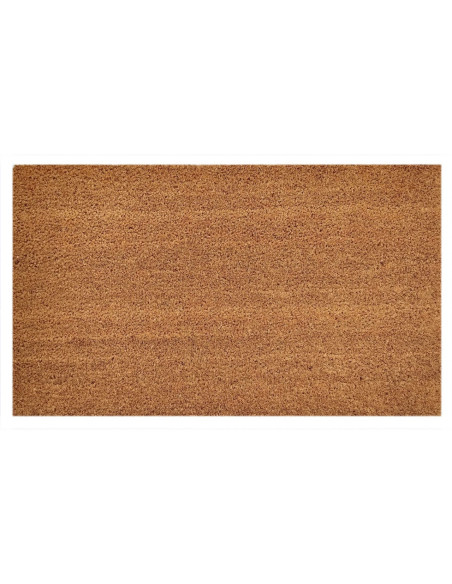 Paillasson extérieur Rectangulaire 80x50 en Fibre de coco Naturel Vinyle antidérapant Jaka - 2