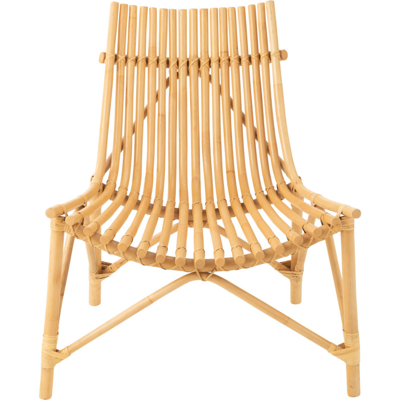 Fauteuil en Rotin Naturel Stanislas - 2