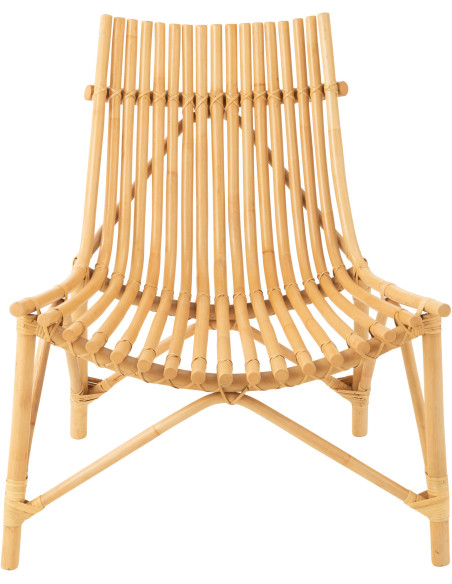 Fauteuil en Rotin Naturel Stanislas - 2