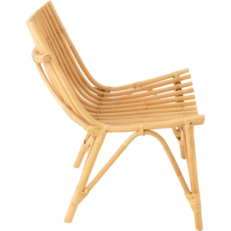 Fauteuil en Rotin Naturel Stanislas - 3