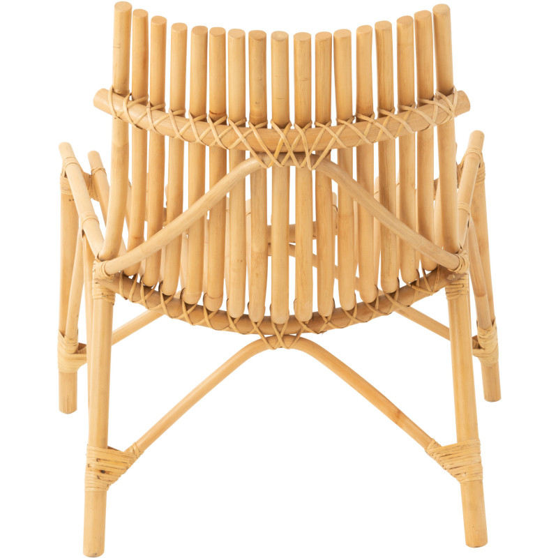 Fauteuil en Rotin Naturel Stanislas - 4