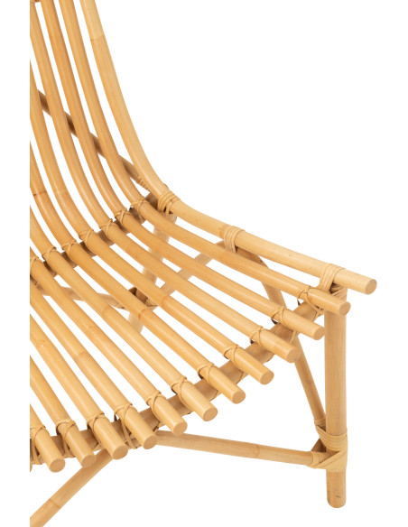 Fauteuil en Rotin Naturel Stanislas - 6