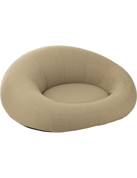 Fauteuil de piscine flottant XL en Polypropylène Beige Luciano - 1