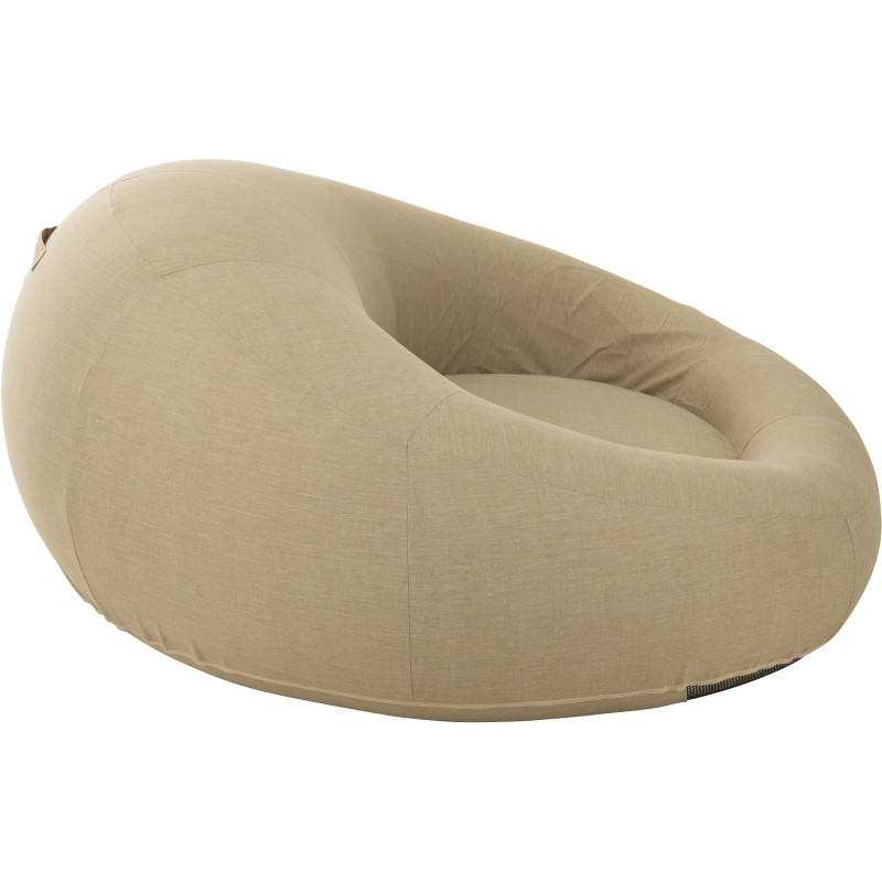 Fauteuil de piscine flottant XL en Polypropylène Beige Luciano - 3