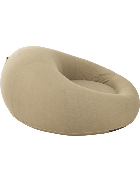 Fauteuil de piscine flottant XL en Polypropylène Beige Luciano - 3