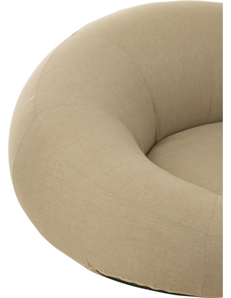 Fauteuil de piscine flottant XL en Polypropylène Beige Luciano - 5