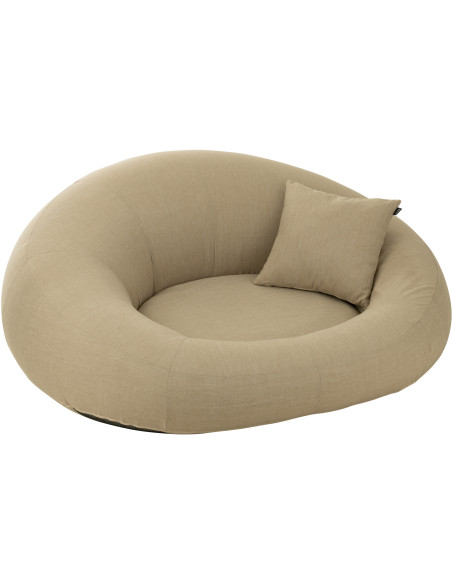 Fauteuil de piscine flottant XL en Polypropylène Beige Luciano - 7