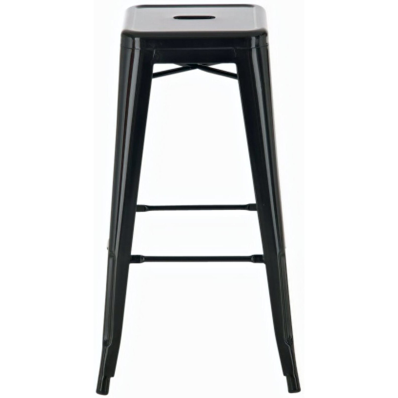 Tabouret de bar indus en Métal Noir Narlix - 2
