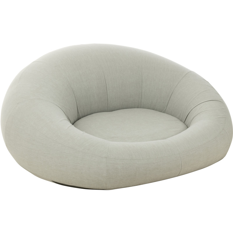 Fauteuil de piscine flottant XL en Polypropylène Gris Luciano - 1