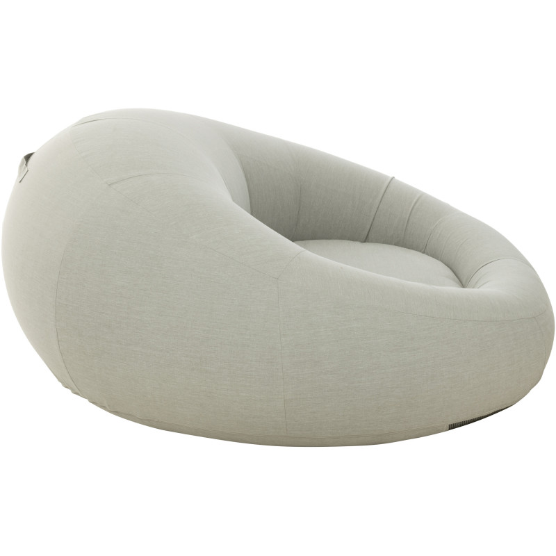 Fauteuil de piscine flottant XL en Polypropylène Gris Luciano - 3