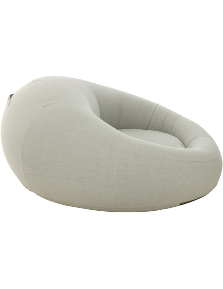 Fauteuil de piscine flottant XL en Polypropylène Gris Luciano - 3