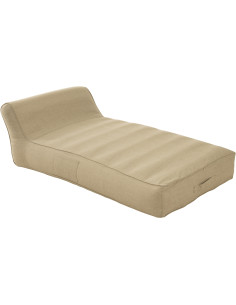 Matelas de piscine flottant en Polypropylène Beige Luciano - 1