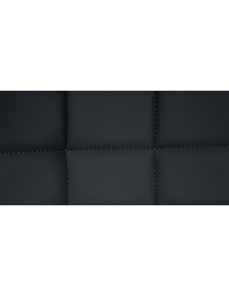 Tabouret de bar moderne réglable en Polyuréthane Noir Métal Noir Cailon - 6