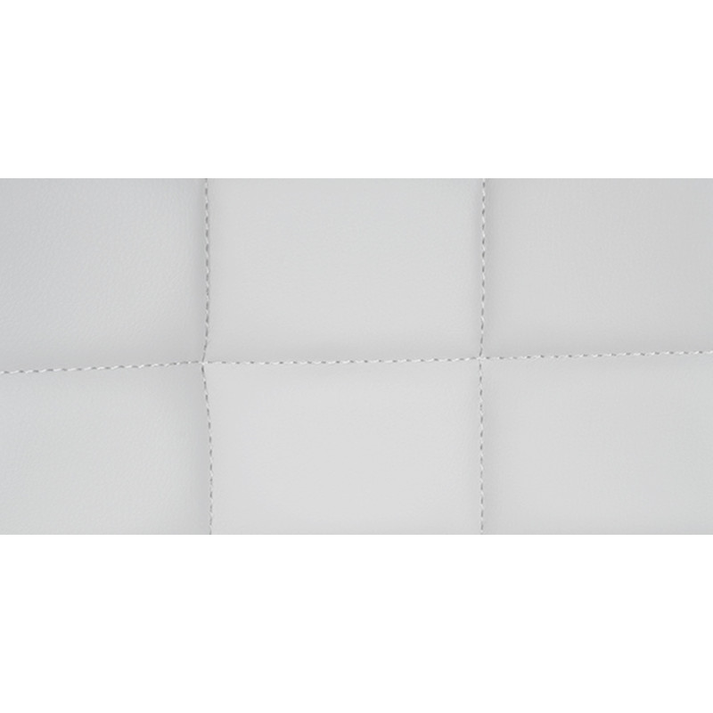 Tabouret de bar moderne réglable en Polyuréthane Blanc Métal Noir Cailon - 6