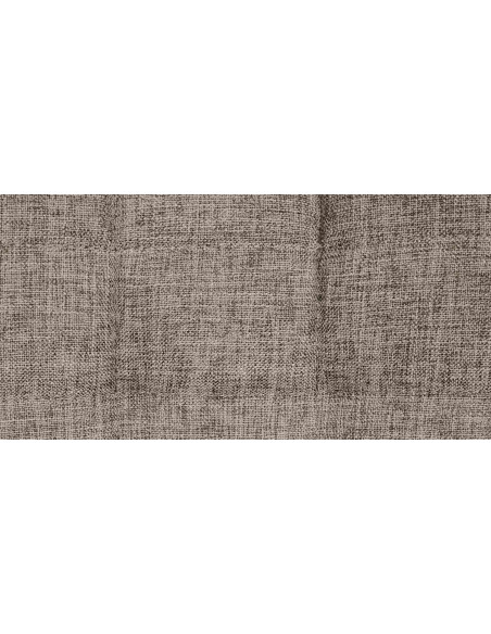 Tabouret de bar moderne réglable en Tissu Taupe Métal Noir Noir - 6