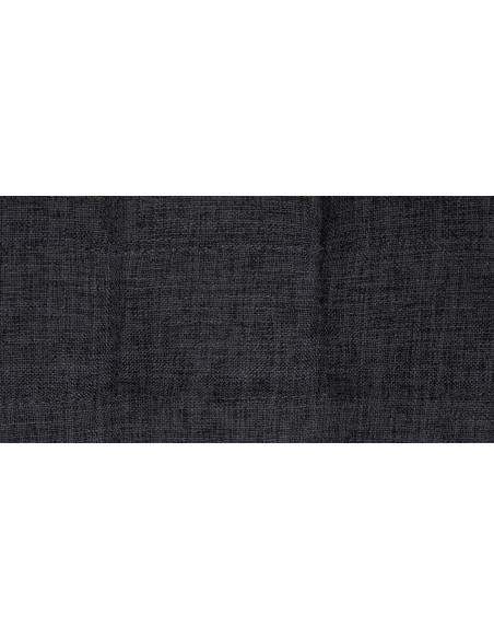 Tabouret de bar moderne réglable en Tissu Noir Métal Noir Noir - 6