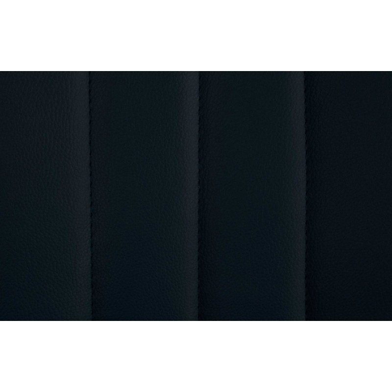 Tabouret de bar moderne en Polyuréthane Noir Métal Blanc Wenlia - 7