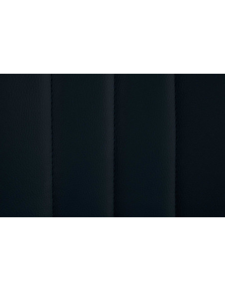 Tabouret de bar moderne en Polyuréthane Noir Métal Blanc Wenlia - 7