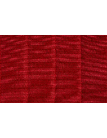 Tabouret de bar moderne en Tissu Rouge Métal Blanc Wenlia - 7