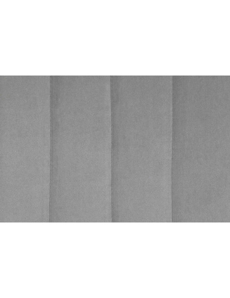 Tabouret de bar moderne en Velours Gris Métal Blanc Wenlia - 5